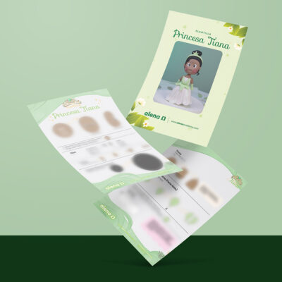 Plantilla Princesa Tiana