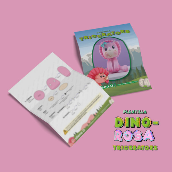 PLANTILLA DINO ROSA - TRICERATORS