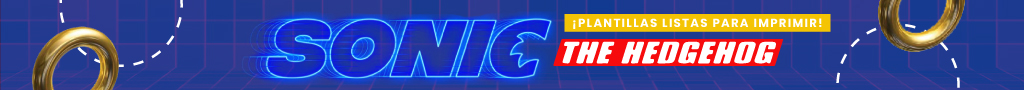 banners para plantillas Sonic